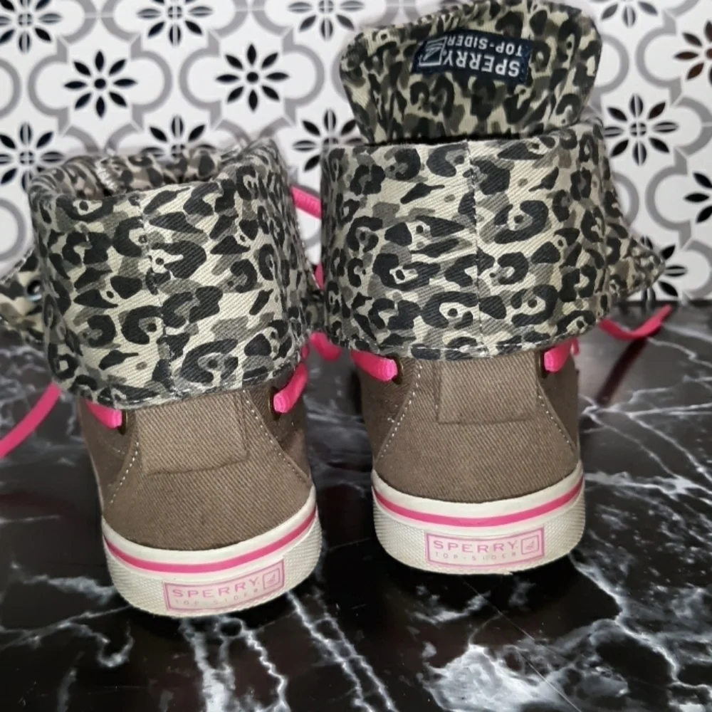Sperry Top Sider Bahama High Top Truffle 2.5